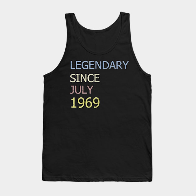 LEGENDARY SINCE JULY 1969 Tank Top by BK55